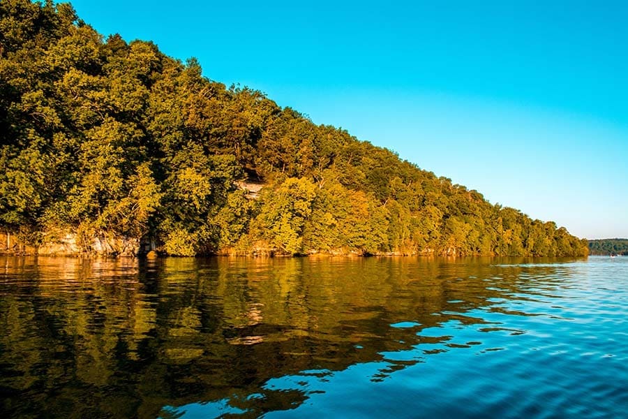 Camdenton MO - View of Lake of the Ozarks in Camdenton Missouri